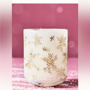 NWT! Anthropologie Etched Balsam Cedarwood Candle